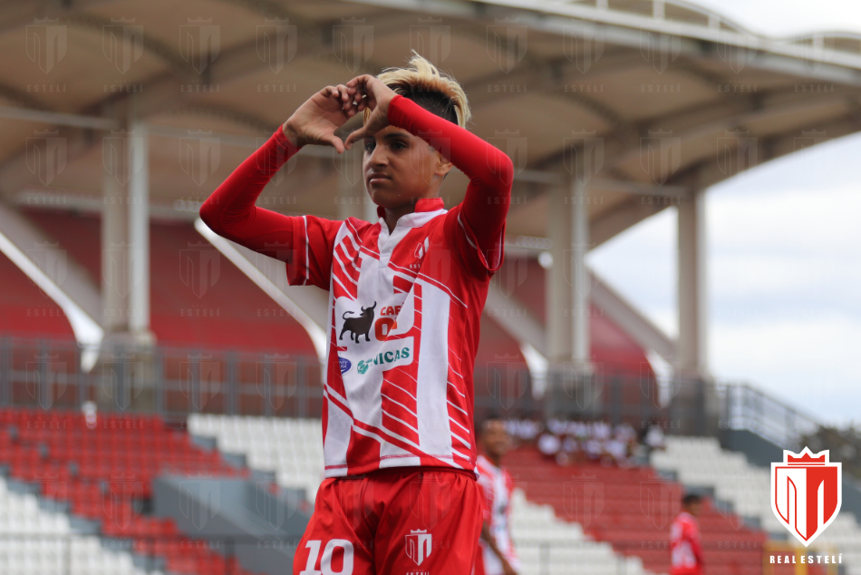 Póker de Juban en goleada rojiblanca